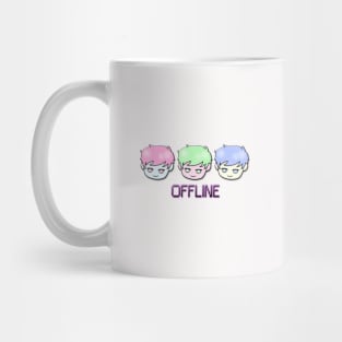 offline banner Mug